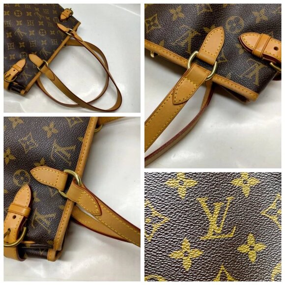 Louis Vuitton LV Tote Bag Batignolles Vertical Brown Monogram 690-052725 - Picture 7 of 13